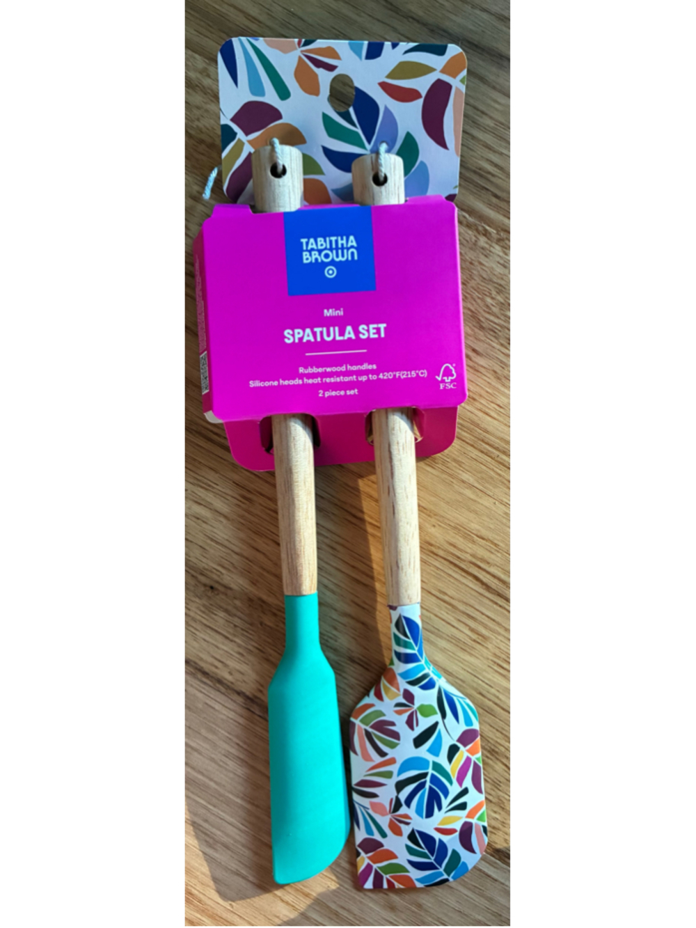 Tabitha Brown for Target Mini Spatula Set One Size Teal Multi-color in